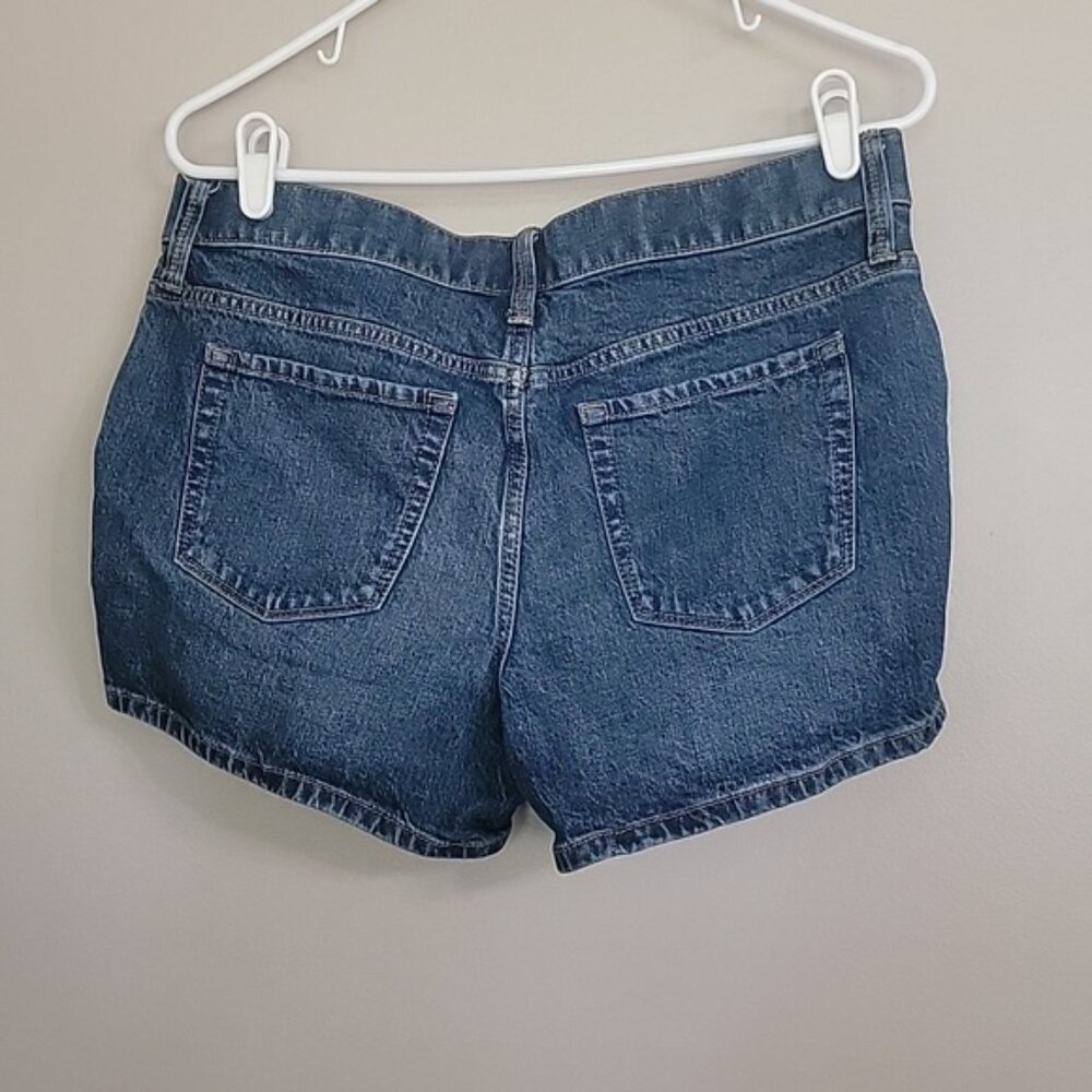 Isabel Midi Short Short Midi  Jean Shorts Size 6 - Picture 4 of 4